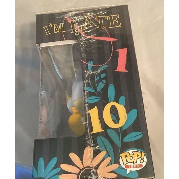 Funko Pop! Alice in Wonderland: White Rabbit #1062 (Flocked) + Tee (M) Target - Picture 7 of 9